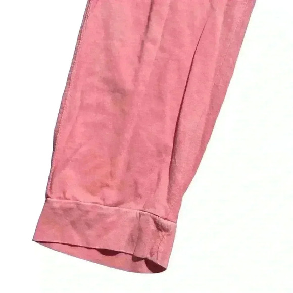 Saturday Sunday by Anthropologie Harem Trousers Knit Coral Pink Joggers, Small - Picture 4 of 7
